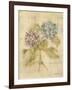 Bouquet of Blue Hydrangea-Cheri Blum-Framed Art Print