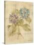Bouquet of Blue Hydrangea-Cheri Blum-Stretched Canvas