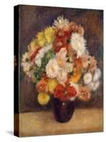 Bouquet of Chrysanthemums, 1881-Pierre-Auguste Renoir-Stretched Canvas