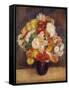 Bouquet of Chrysanthemums, 1881-Pierre-Auguste Renoir-Framed Stretched Canvas