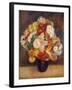 Bouquet of Chrysanthemums, 1881-Pierre-Auguste Renoir-Framed Giclee Print