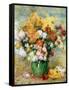 Bouquet of Chrysanthemums, circa 1884-Pierre-Auguste Renoir-Framed Stretched Canvas