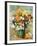 Bouquet of Chrysanthemums, circa 1884-Pierre-Auguste Renoir-Framed Giclee Print