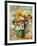 Bouquet of Chrysanthemums, circa 1884-Pierre-Auguste Renoir-Framed Giclee Print