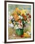 Bouquet of Chrysanthemums, circa 1884-Pierre-Auguste Renoir-Framed Giclee Print