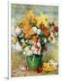 Bouquet of Chrysanthemums, circa 1884-Pierre-Auguste Renoir-Framed Giclee Print