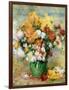 Bouquet of Chrysanthemums, circa 1884-Pierre-Auguste Renoir-Framed Giclee Print