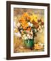 Bouquet of Chrysanthemums-Pierre-Auguste Renoir-Framed Art Print