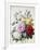 Bouquet of Dahlias and Roses-Camille de Chantereine-Framed Giclee Print