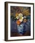 Bouquet of Dahlias. Painting by Paul Cezanne (1839-1906), 1873. Oil on Canvas. Dim: 0.73 X 0.54M. P-Paul Cezanne-Framed Giclee Print