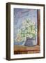 Bouquet Of Daisies-kirilstanchev-Framed Art Print