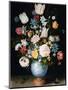 Bouquet of Flowers, 1609-Ambrosius Bosschaert the Elder-Mounted Giclee Print