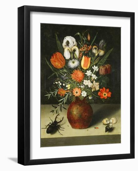 Bouquet of Flowers. 1613-Peter Binoit-Framed Giclee Print