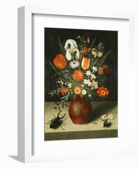 Bouquet of Flowers. 1613-Peter Binoit-Framed Giclee Print