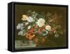 Bouquet of Flowers, 1863-Gustave Courbet-Framed Stretched Canvas