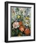 Bouquet of Flowers, 1879-1880-Paul Cézanne-Framed Giclee Print