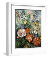 Bouquet of Flowers, 1879-1880-Paul Cézanne-Framed Giclee Print