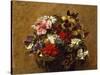Bouquet of Flowers, 1883-Henri Fantin-Latour-Stretched Canvas