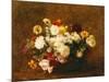Bouquet of Flowers, 1894-Ignace Henri Jean Fantin-Latour-Mounted Giclee Print