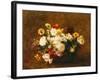 Bouquet of Flowers, 1894-Ignace Henri Jean Fantin-Latour-Framed Giclee Print