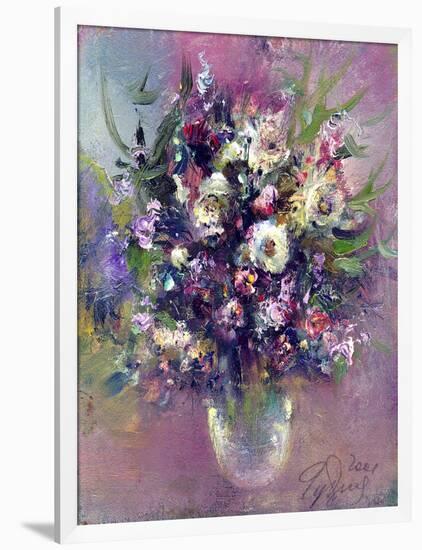 Bouquet of Flowers 8-RUNA-Framed Premium Giclee Print