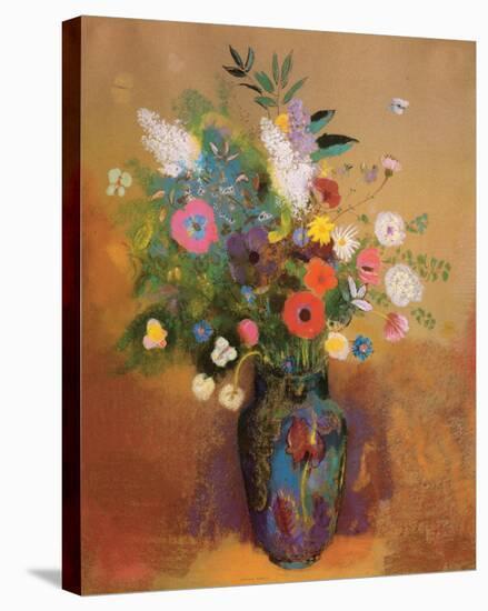 Bouquet of Flowers, c.1905-Odilon Redon-Stretched Canvas