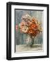 Bouquet of Flowers in a Ceramic Vase-Pierre-Auguste Renoir-Framed Giclee Print