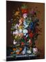Bouquet of Flowers in a Glass Vase-George Cochran Lambdin-Mounted Giclee Print