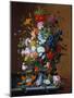 Bouquet of Flowers in a Glass Vase-George Cochran Lambdin-Mounted Giclee Print