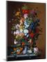 Bouquet of Flowers in a Glass Vase-George Cochran Lambdin-Mounted Giclee Print