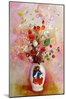 Bouquet of Flowers in a Japanese Vase, c.1905-08-Odilon Redon-Mounted Giclee Print