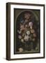 Bouquet of Flowers in a Stone Niche, 1618-Ambrosius The Elder Bosschaert-Framed Giclee Print