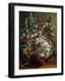 Bouquet of Flowers in a Vase. 1862-Gustave Courbet-Framed Giclee Print