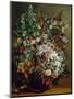 Bouquet of Flowers in a Vase. 1862-Gustave Courbet-Mounted Giclee Print