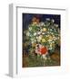 Bouquet of Flowers in a Vase, 1890-Vincent Van Gogh-Framed Art Print