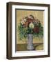 Bouquet of Flowers in a Vase, circa 1877-Paul Cézanne-Framed Giclee Print