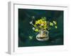 Bouquet of Flowers in a Vase Oil Painting.-Anna Pismenskova-Framed Photographic Print
