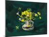 Bouquet of Flowers in a Vase Oil Painting.-Anna Pismenskova-Mounted Photographic Print