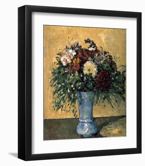 Bouquet of Flowers in a Vase-Paul Cézanne-Framed Art Print