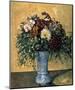 Bouquet of Flowers in a Vase-Paul Cézanne-Mounted Art Print