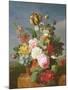 Bouquet of Flowers in a Vase-Jan Frans van Dael-Mounted Giclee Print