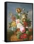 Bouquet of Flowers in a Vase-Jan Frans van Dael-Framed Stretched Canvas