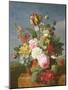 Bouquet of Flowers in a Vase-Jan Frans van Dael-Mounted Giclee Print