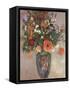 Bouquet of Flowers in a Vase-Odilon Redon-Framed Stretched Canvas