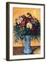 Bouquet of Flowers in a Vase-Paul C?zanne-Framed Art Print