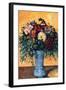 Bouquet of Flowers in a Vase-Paul C?zanne-Framed Art Print