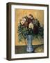 Bouquet of Flowers in a Vase-Paul Cézanne-Framed Premium Giclee Print