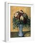 Bouquet of Flowers in a Vase-Paul Cézanne-Framed Premium Giclee Print