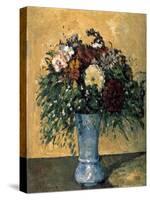 Bouquet of Flowers in a Vase-Paul Cézanne-Stretched Canvas