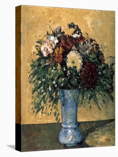 Bouquet of Flowers in a Vase-Paul Cézanne-Stretched Canvas